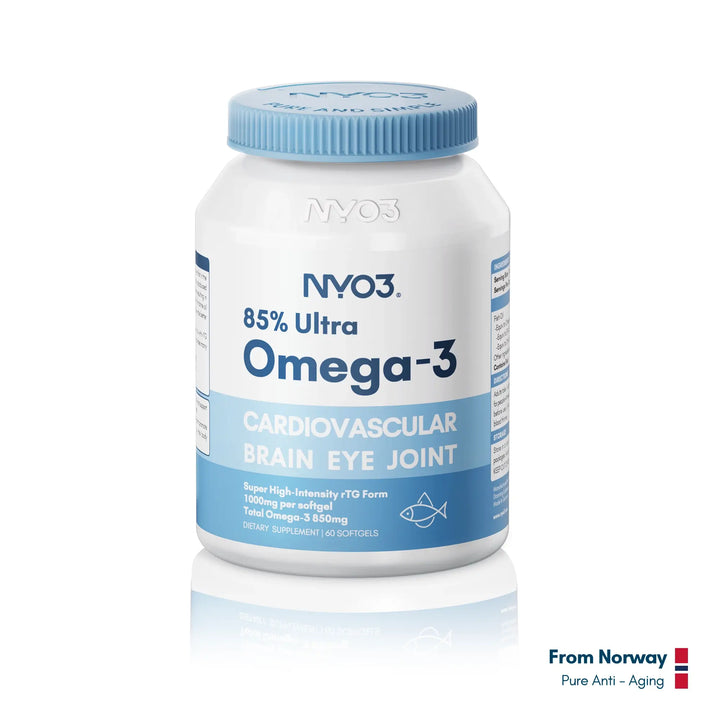 NYO3® 85% Ultra Omega-3 Fish Oil Softgels 1000mg