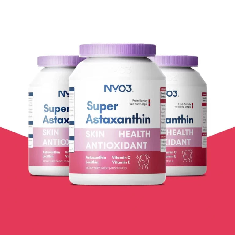 NYO3® Super Astaxanthin Softgels 500mg(Buy More, Save More)