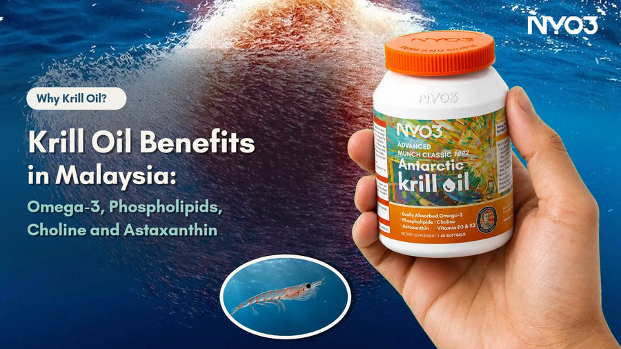 Why Krill Oil? Krill Oil Benefits in Malaysia: Omega-3, Phospholipids, Choline and Astaxanthin