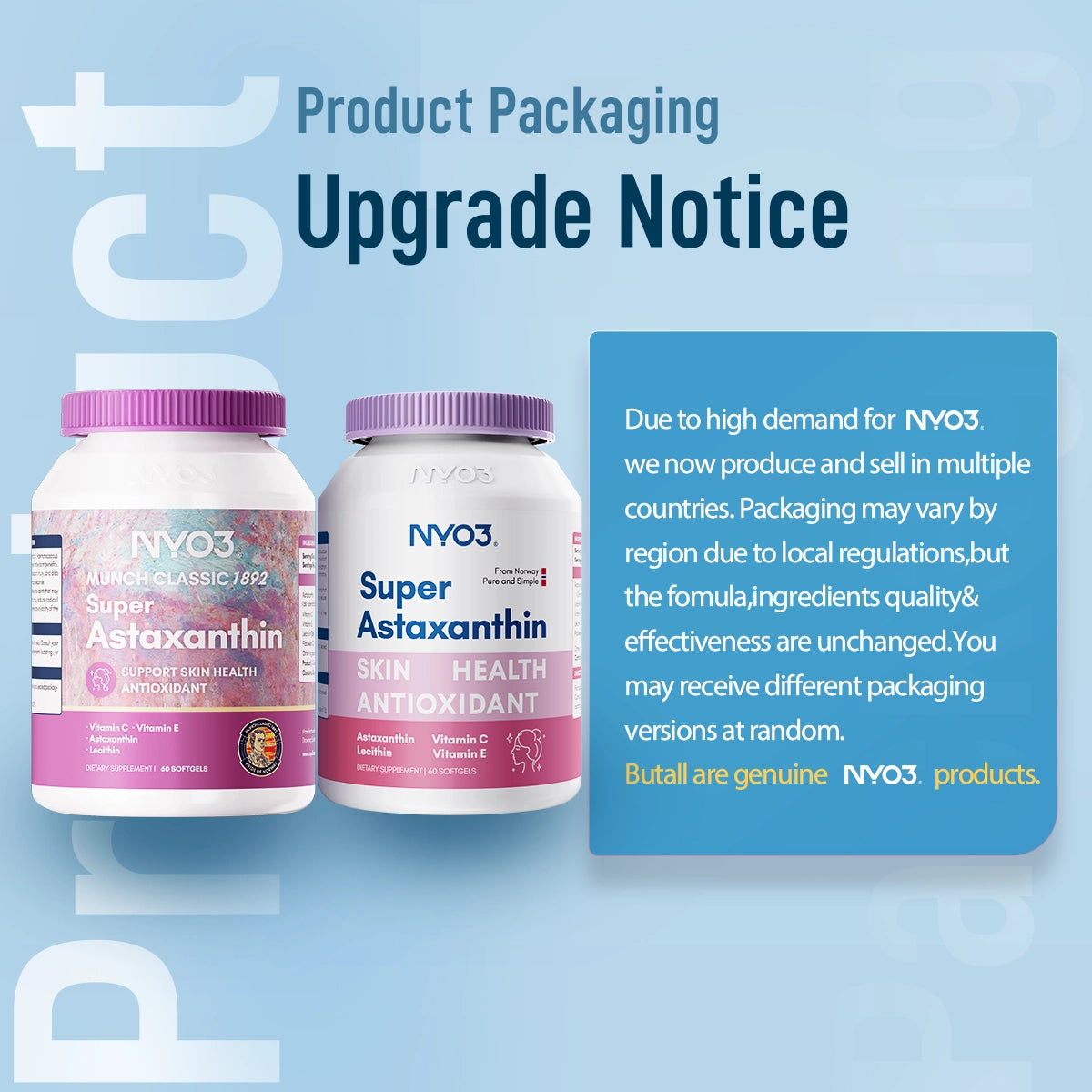 NYO3® Super Astaxanthin Softgels 500mg