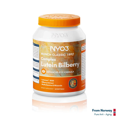 NYO3® Complex Lutein Bilberry Softgels 527mg