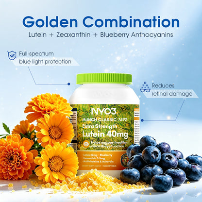NYO3® Blueberry Extract & Lutein Softgels