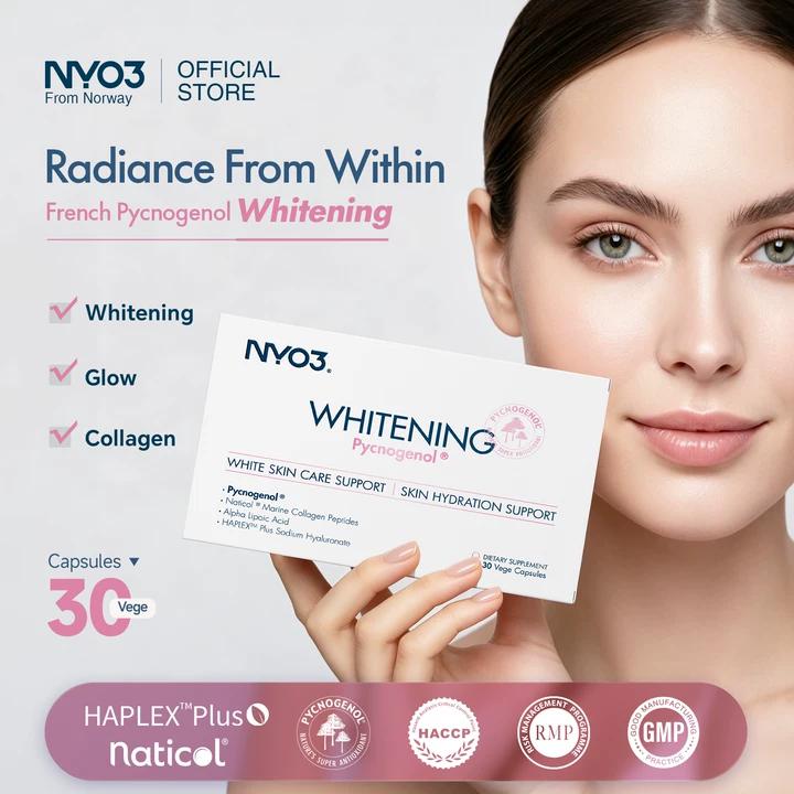 NYO3® Whitening Pycnogenol® White Skin Care Hydration Capsules