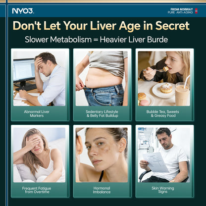 NYO3® Efficient Fucoxanthin Liver Metabolism Support – 60 Softgels