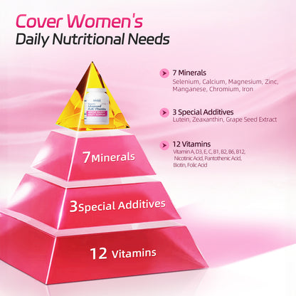 NYO3® Women's Advanced Multi-Vitamins Capsules 545mg