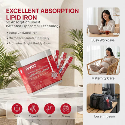 NYO3® Anti-Age Collagen Lipid Iron Drink