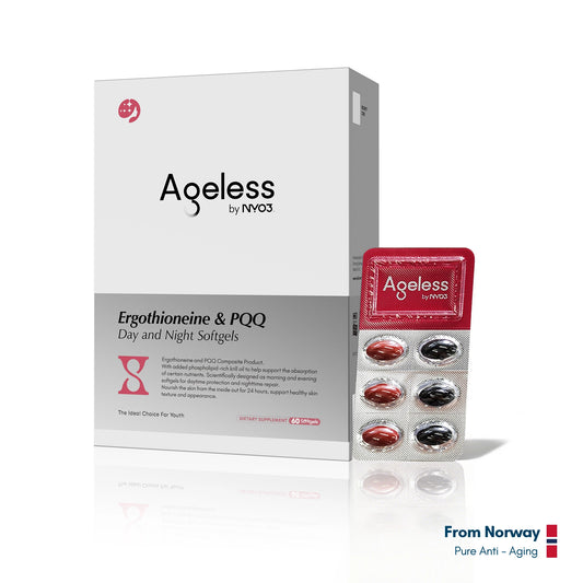 NYO3® Ageless Beauty Nourishing Krill Oil Softgels