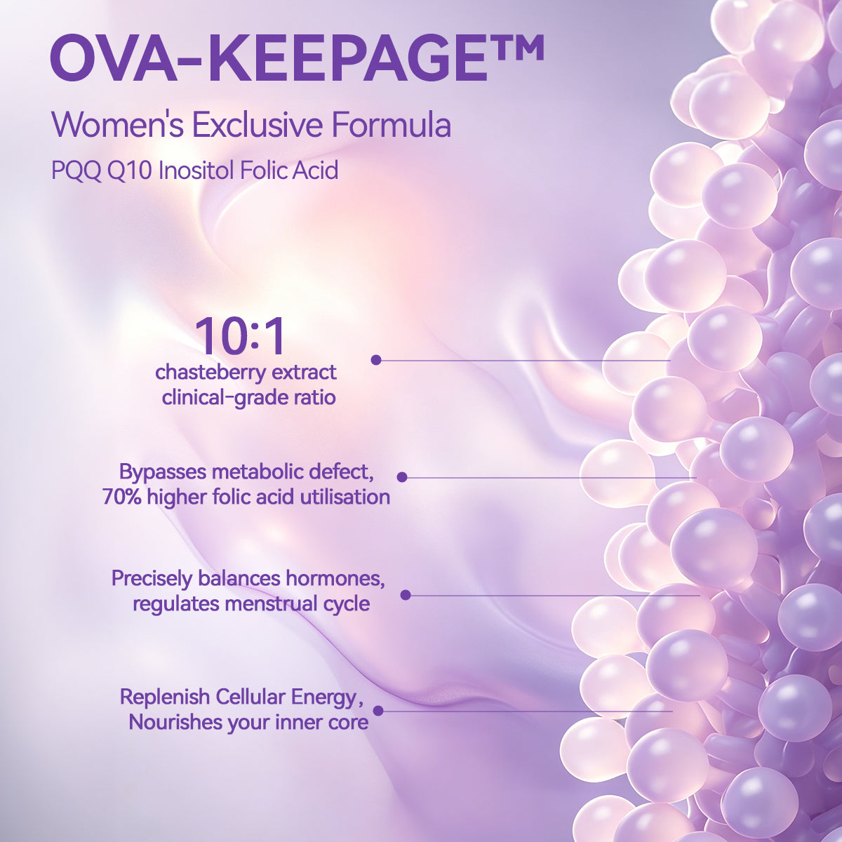 NYO3® Ageless Ovarian Health Support Antarctic Krill Oil