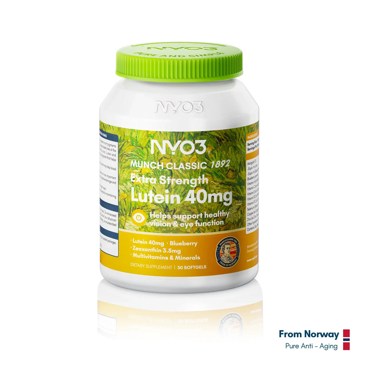 NYO3® Blueberry Extract & Lutein Softgels