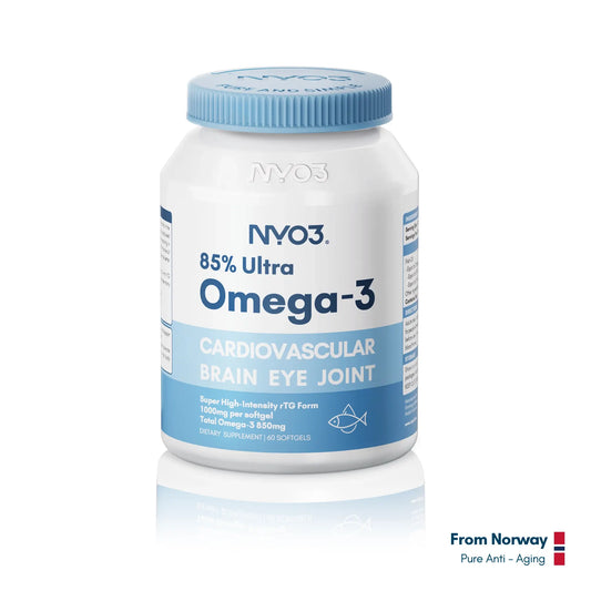 NYO3® 85% Ultra Omega-3 Fish Oil Softgels 1000mg