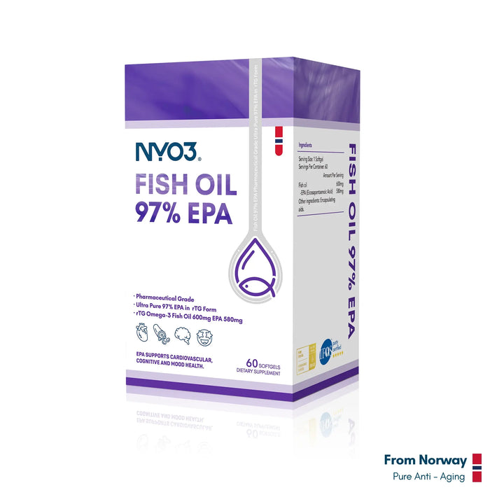 NYO3® 97% High EPA Fish Oil Softgels 600mg
