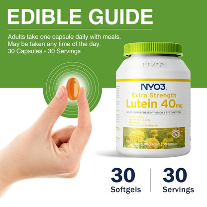 NYO3® Blueberry Extract & Lutein Softgels(Buy More, Save More)