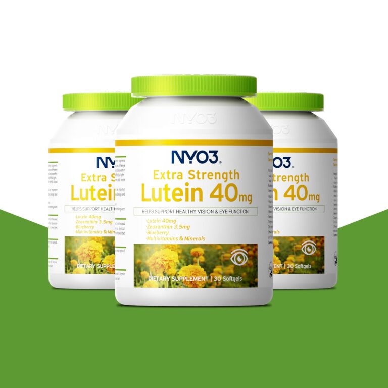 NYO3® Blueberry Extract & Lutein Softgels(Buy More, Save More)