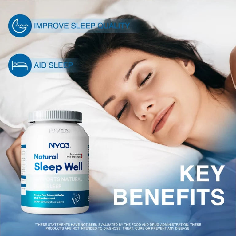 NYO3® Natural Sleep Tablets 541mg(Buy More, Save More)