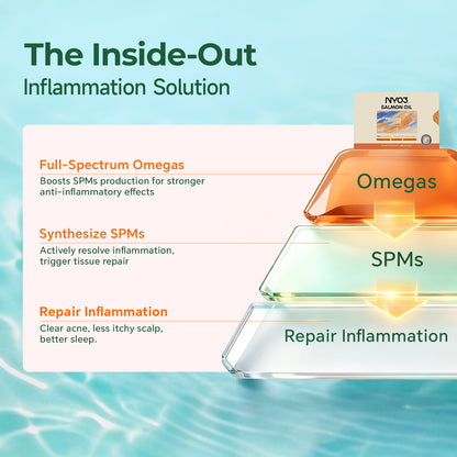 NYO3® 97% Anti-inflammation Salmon Oil Softgels 10 Sochets