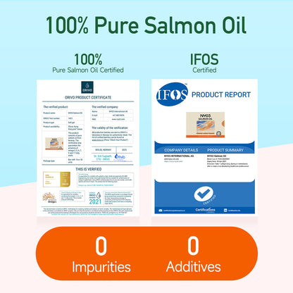 NYO3® 97% Anti-inflammation Salmon Oil Softgels 10 Sochets