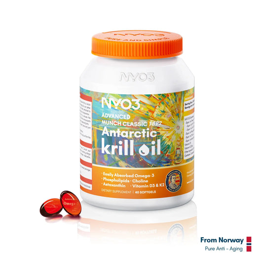 NYO3® Advanced MUNCH CLASSIC 1892 Antarctic Krill Oil Softgels 2.0