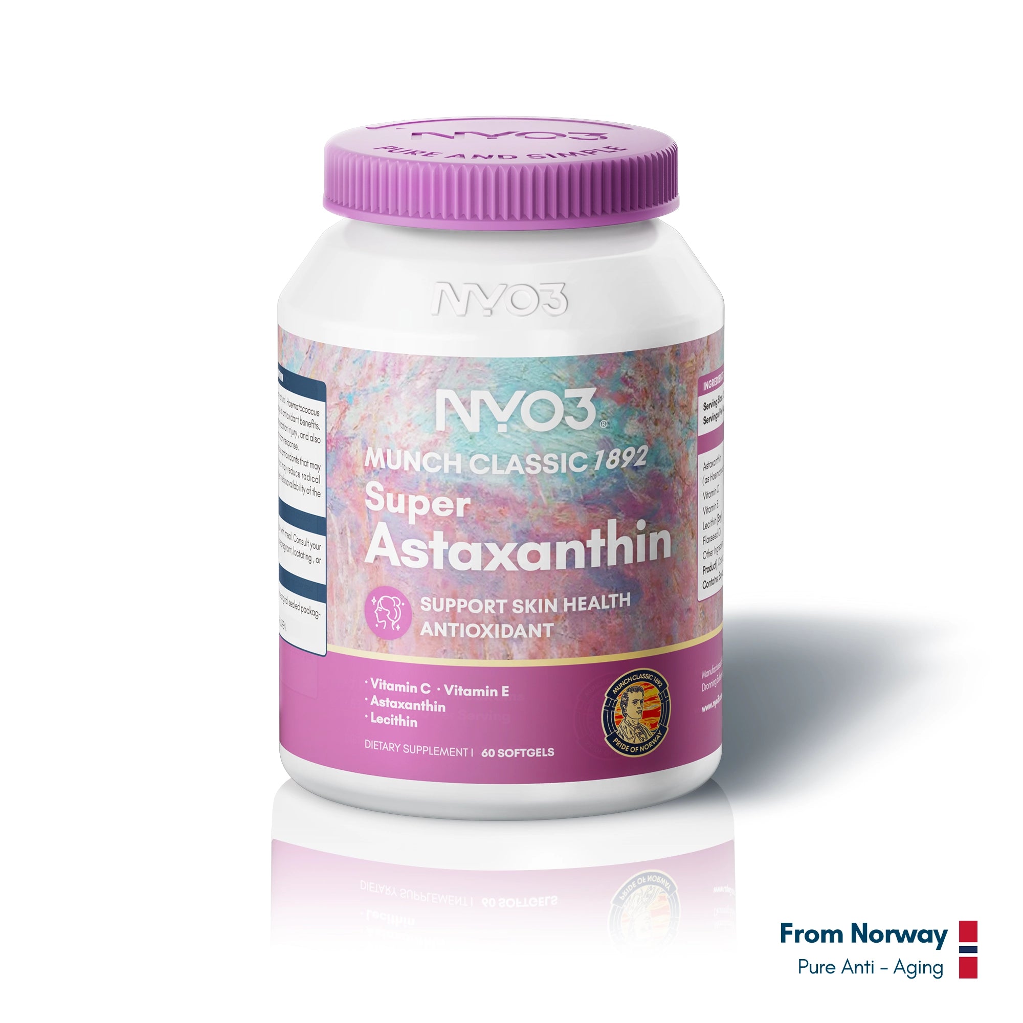 NYO3® Super Astaxanthin Softgels 500mg